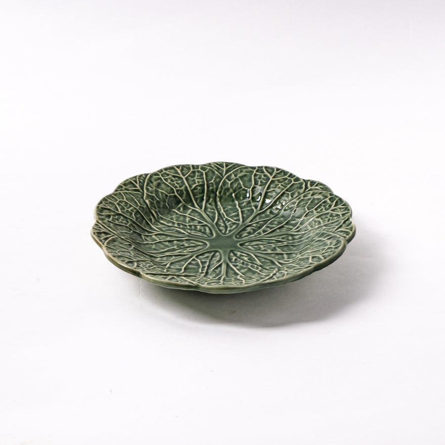 green sage leaf little plate
