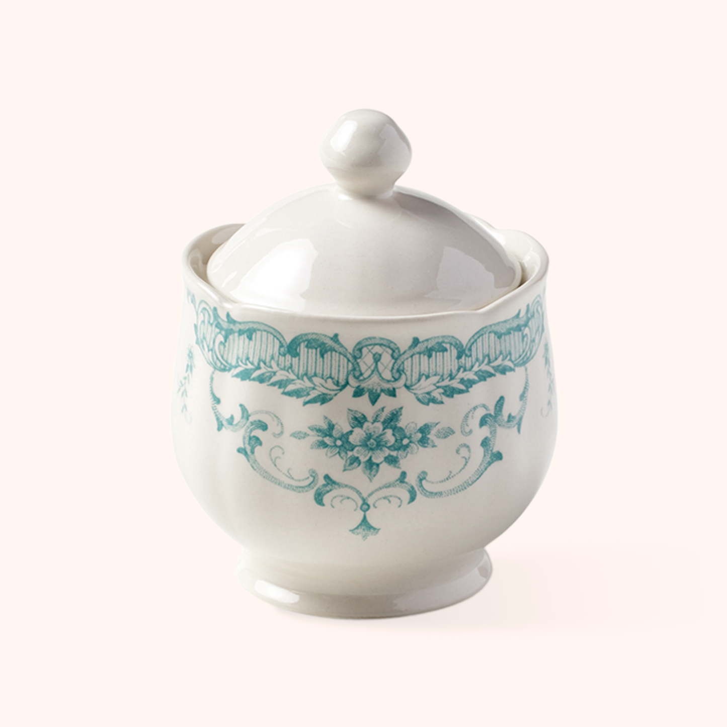 Acquamarine Sugar Bowl