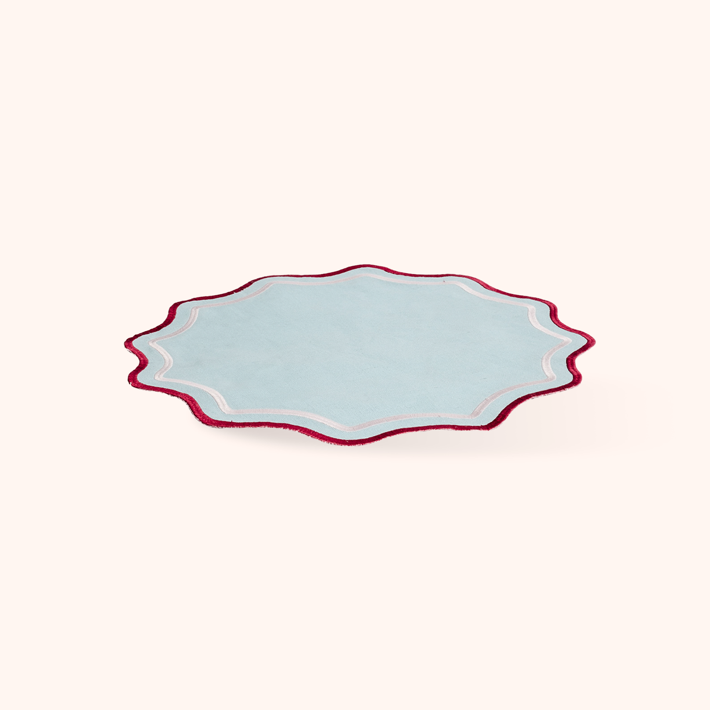 Set 2 Scalloped Placemats