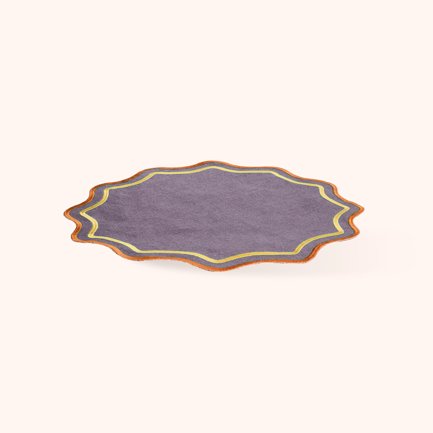 Set 2 Scalloped Placemats