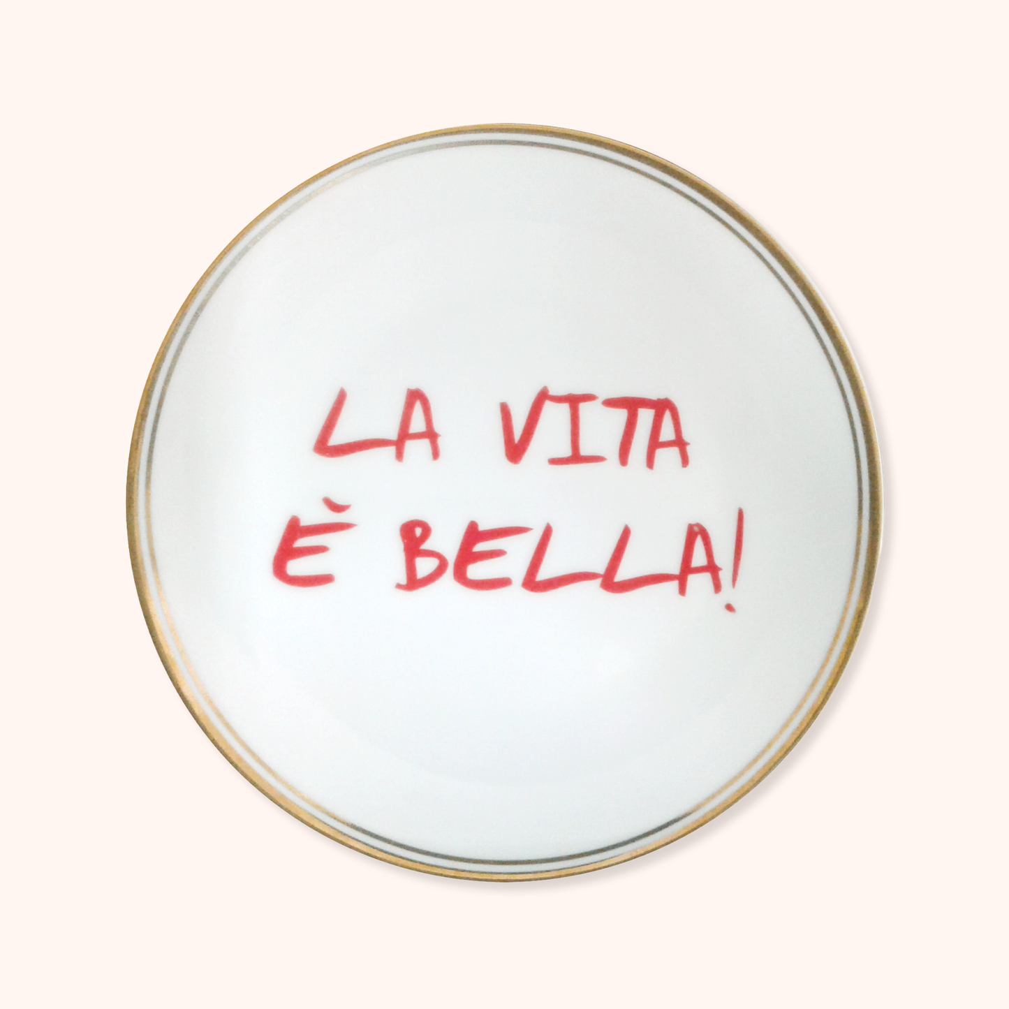 Life Is Beautiful! Plate
