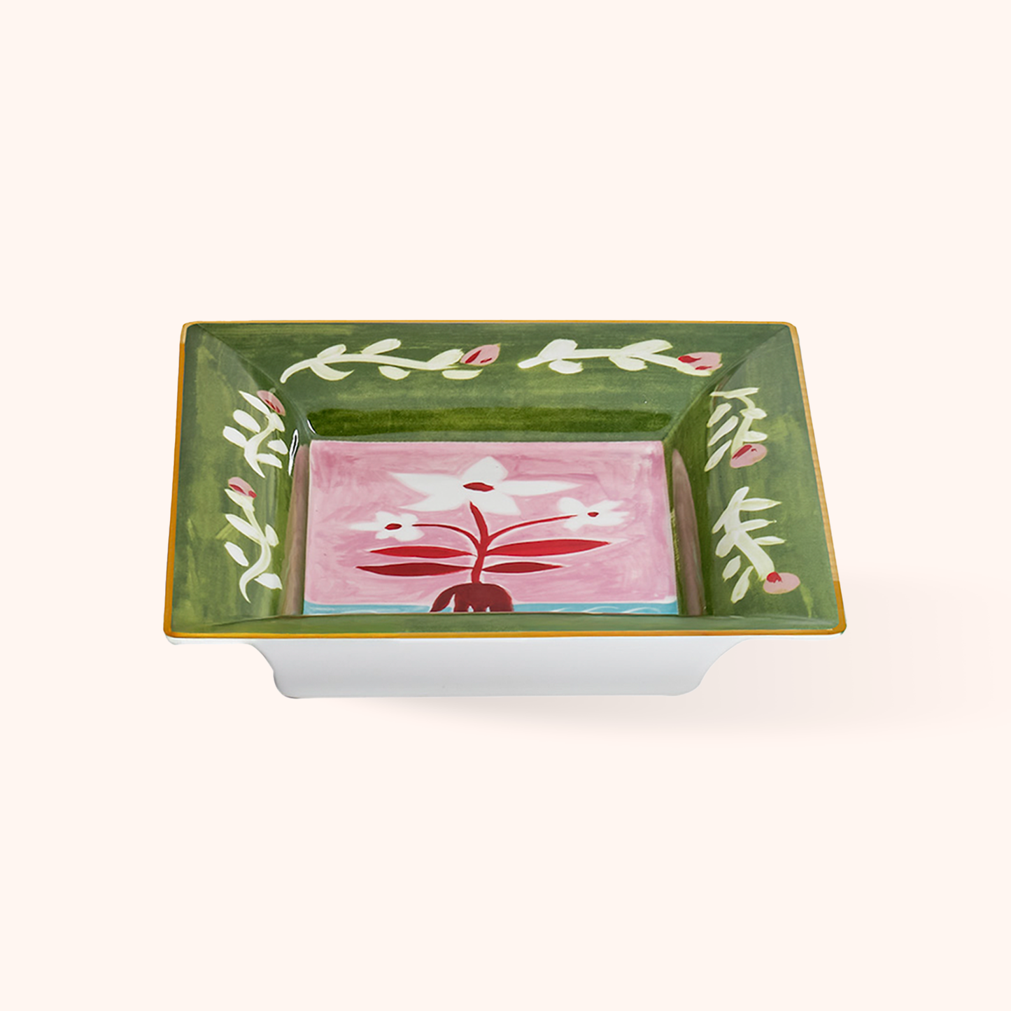 Fiori Bianchi Tray