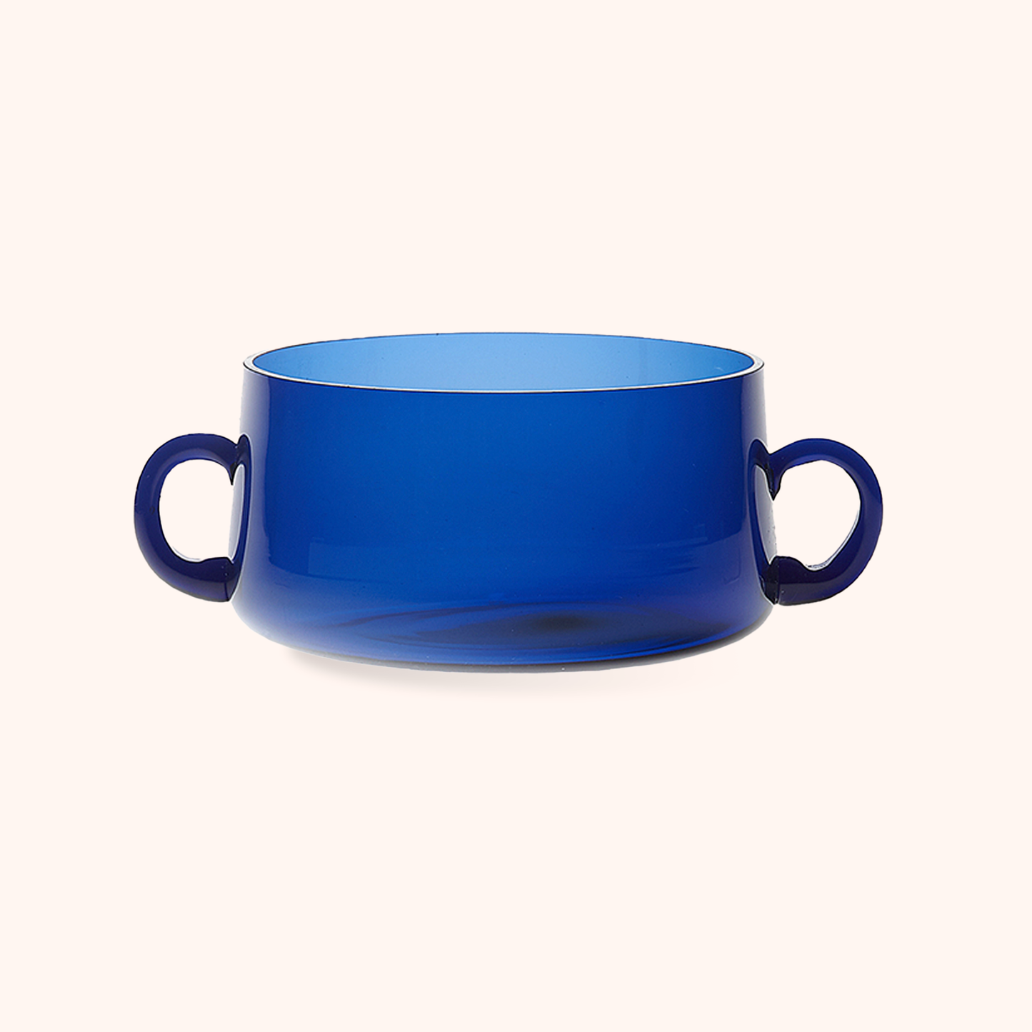 Centrepiece with Handles Blue