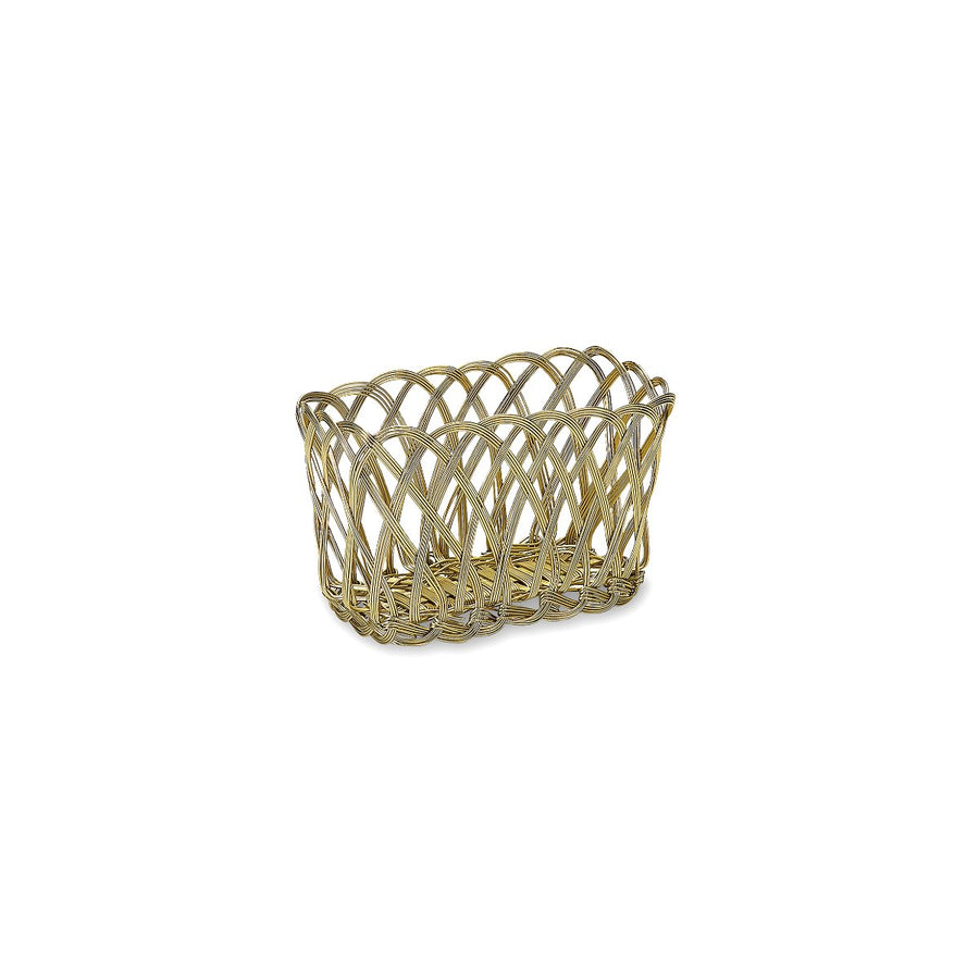 Rectangular copper basket