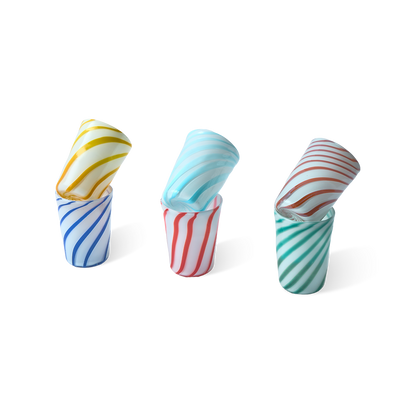 Set of 2 Acquamarine Glasses