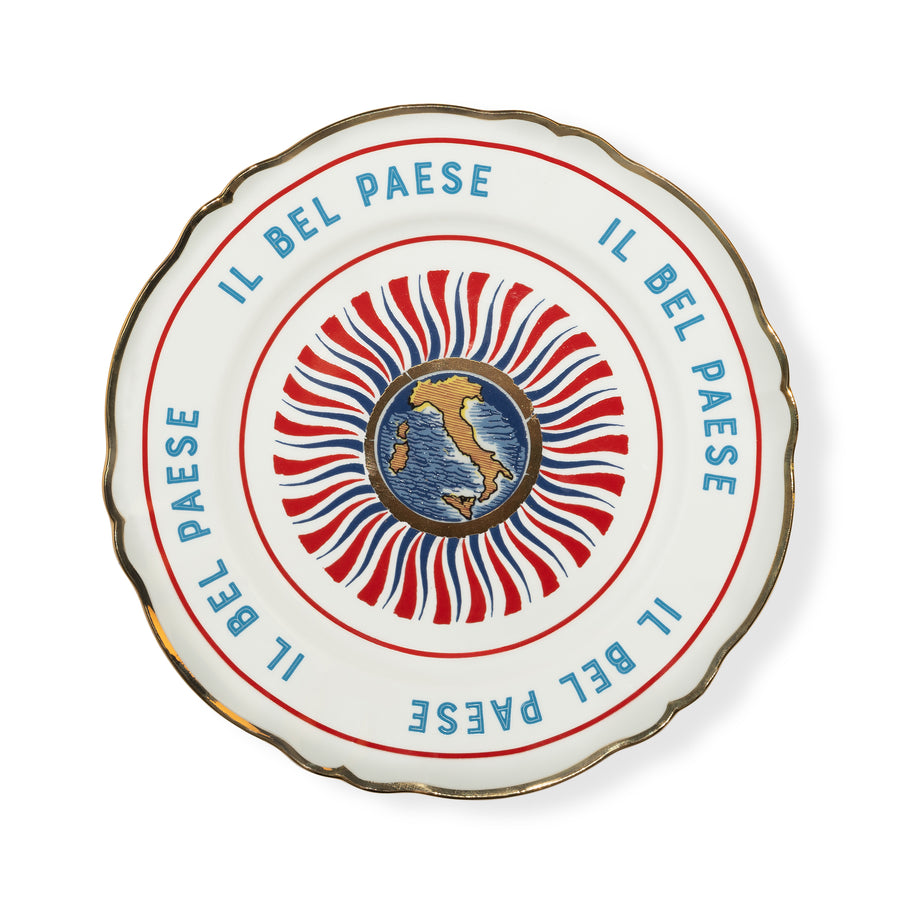 Dinner plate Italy