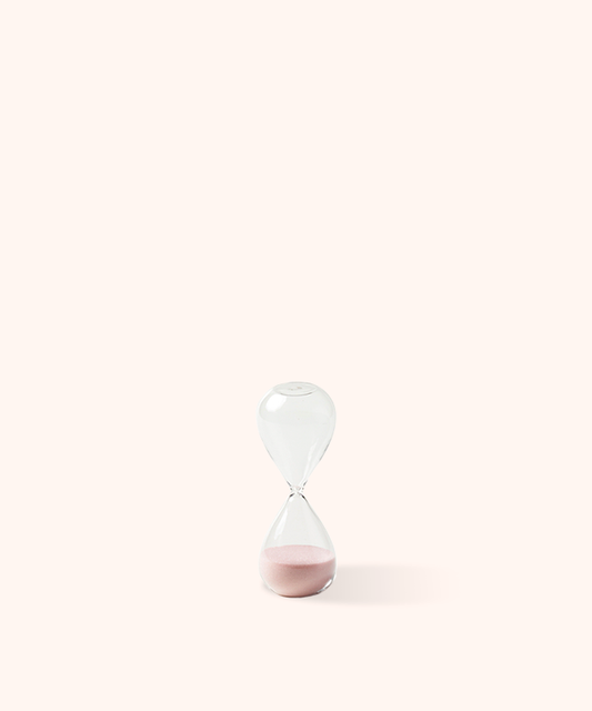 Pink Mini Hourglass