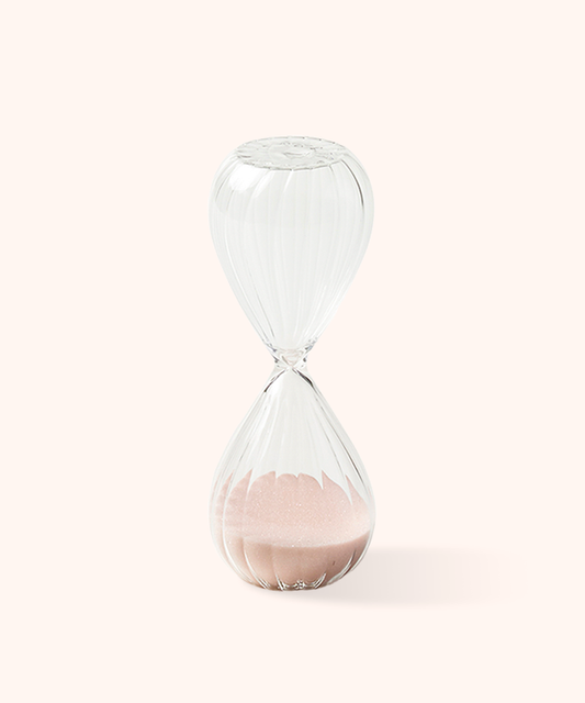Pink Onde Hourglass