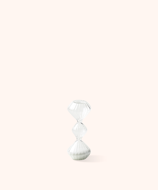 White Onde Mini Hourglass