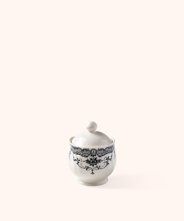 Graphite Sugar Bowl 