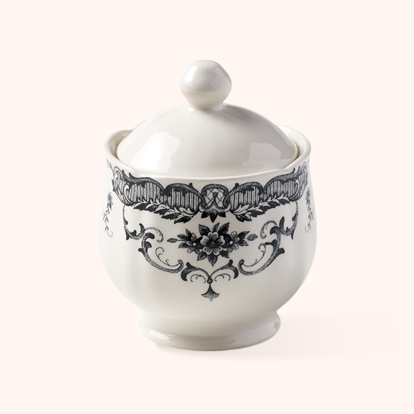 Graphite Sugar Bowl 