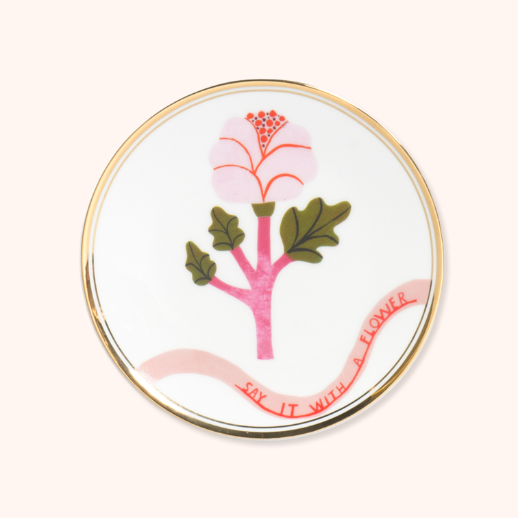 Piattino Rosa