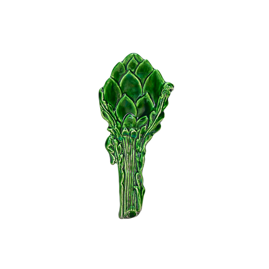 Artichoke-shaped ladle rest