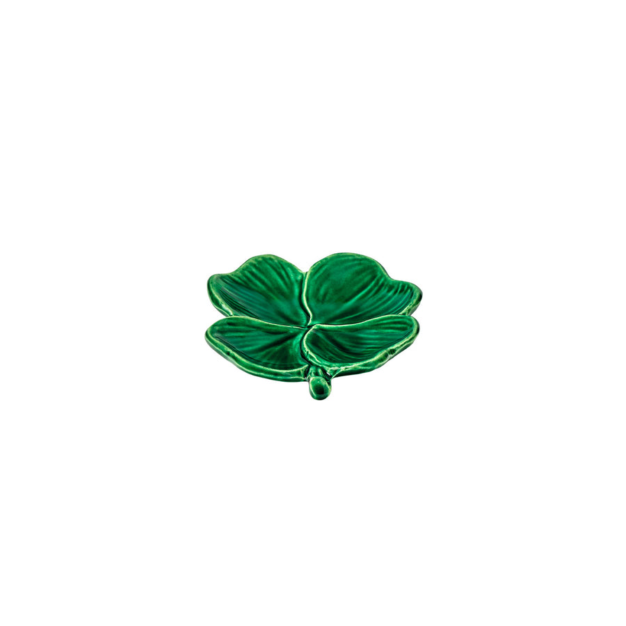 Four-leaf clover shaped saucer