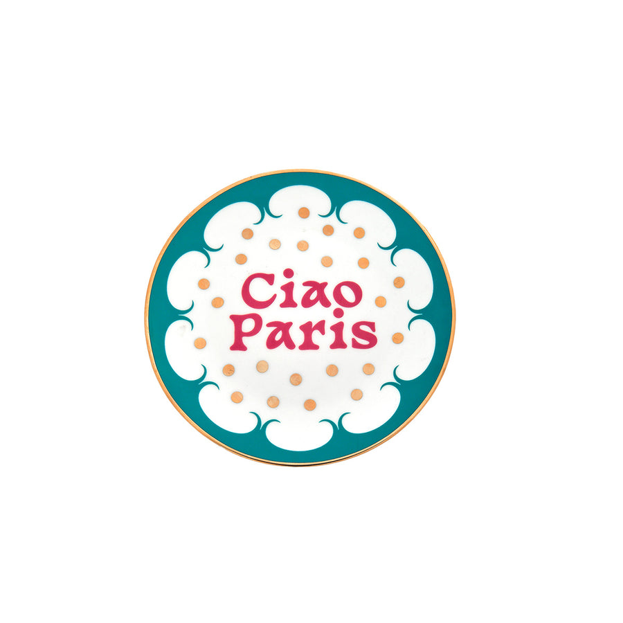 Ciao Paris Plate