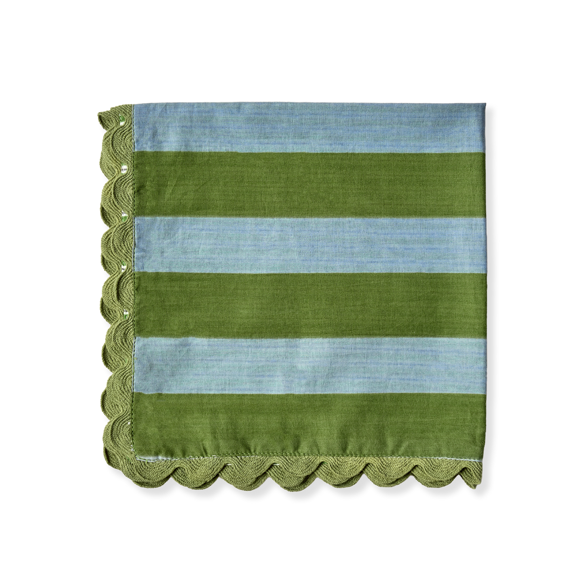 Set 2 Tovaglioli Double Face Verde/Azzurro