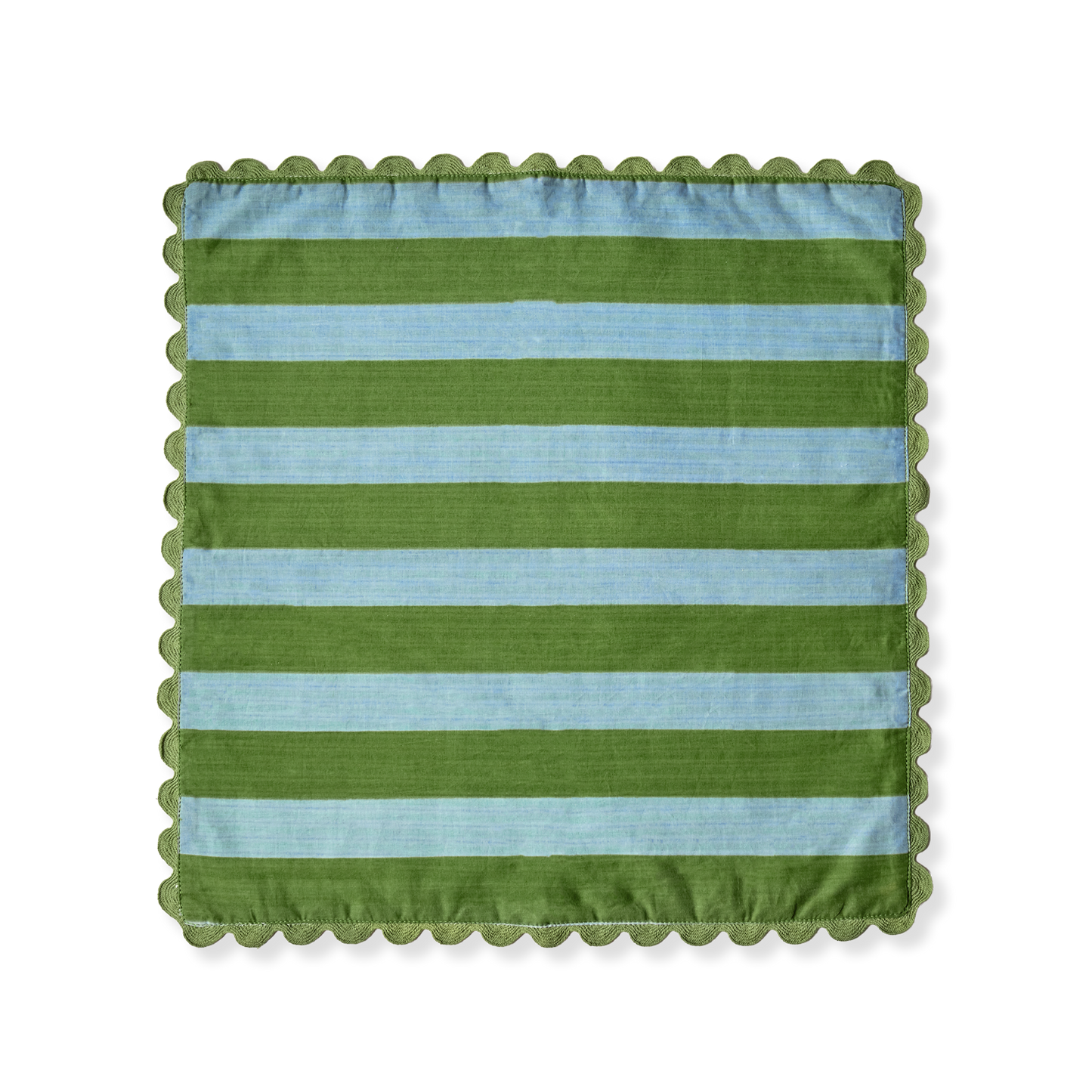 Set 2 Tovaglioli Double Face Verde/Azzurro