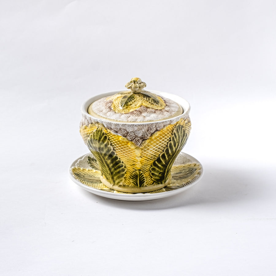decorated soup tureen