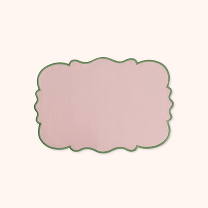 Set 2 Scalloped Placemats