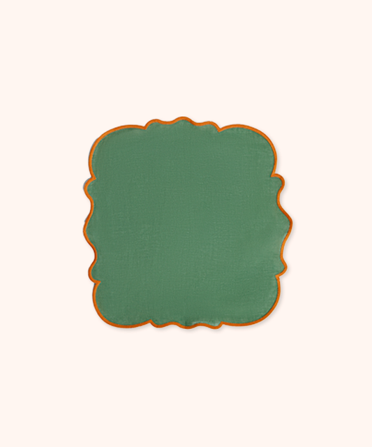 Set 2 Scalloped Napkins