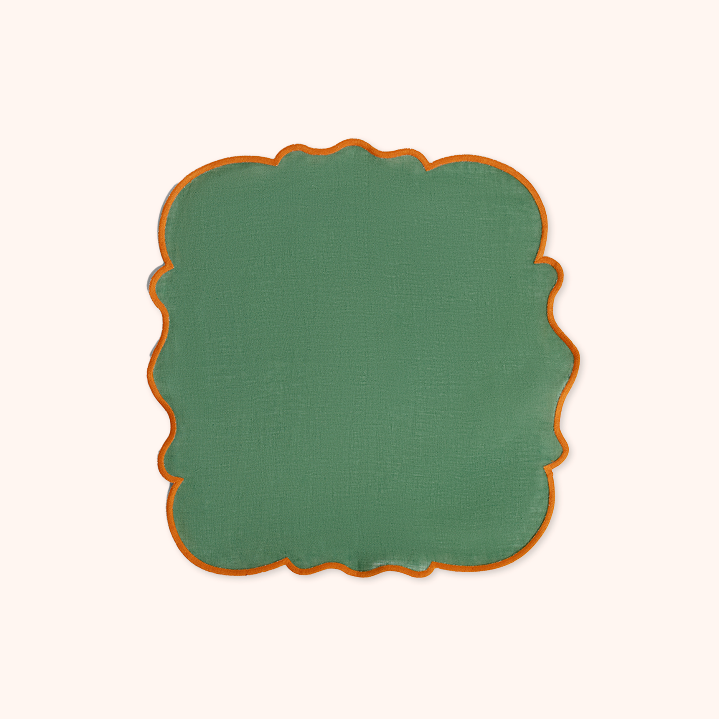 Set 2 Scalloped Napkins