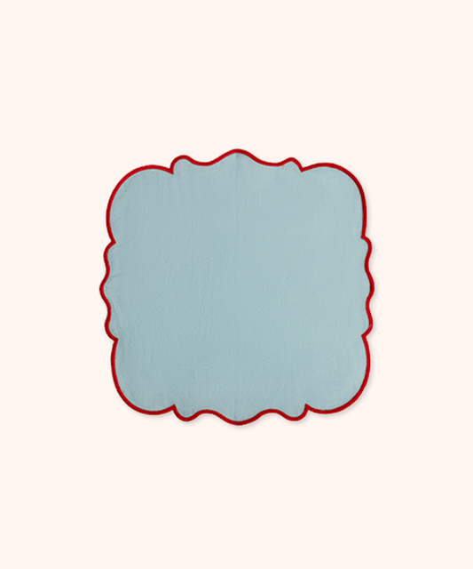 Set 2 Scalloped Napkins
