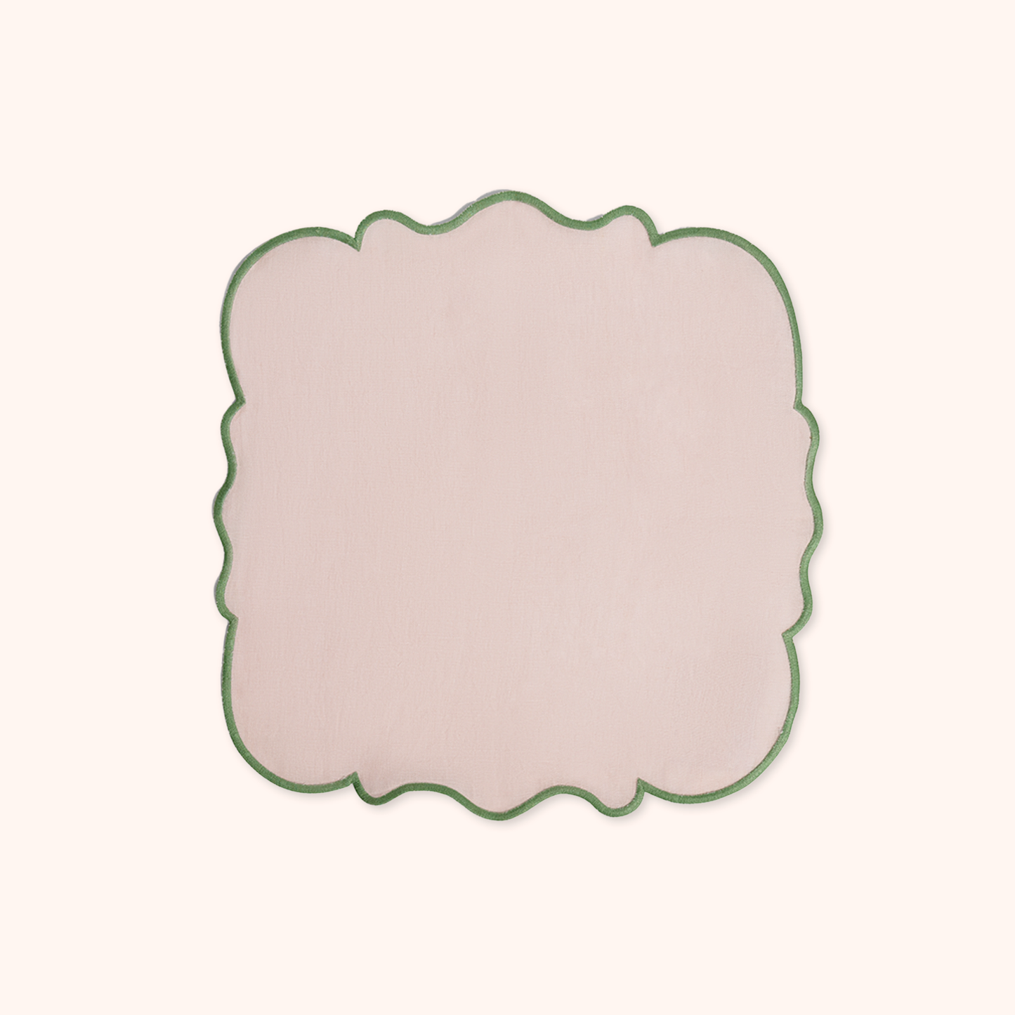 Set 2 Scalloped Napkins