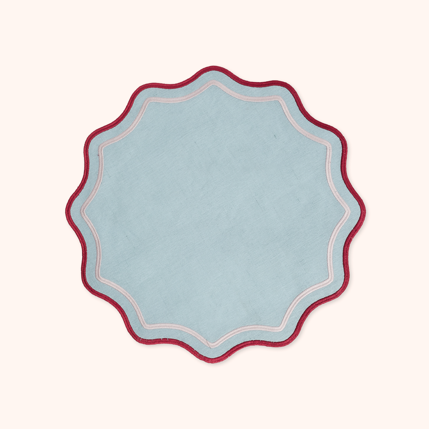 Set 2 Scalloped Placemats
