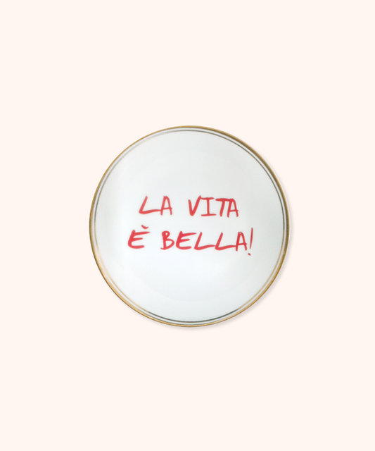 Piatto La Vita È Bella!