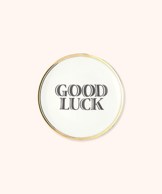 Good Luck Plate