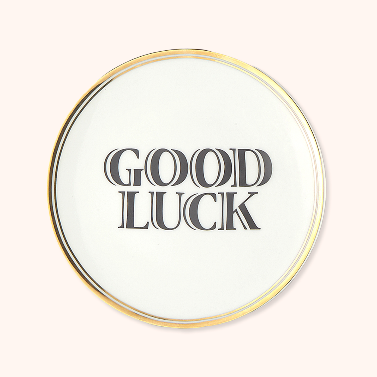 Good Luck Plate