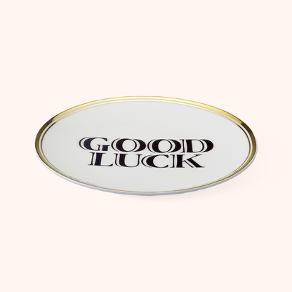 Good Luck Plate
