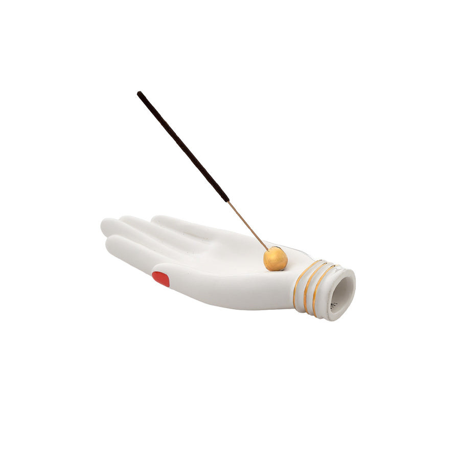 Hand incense holder
