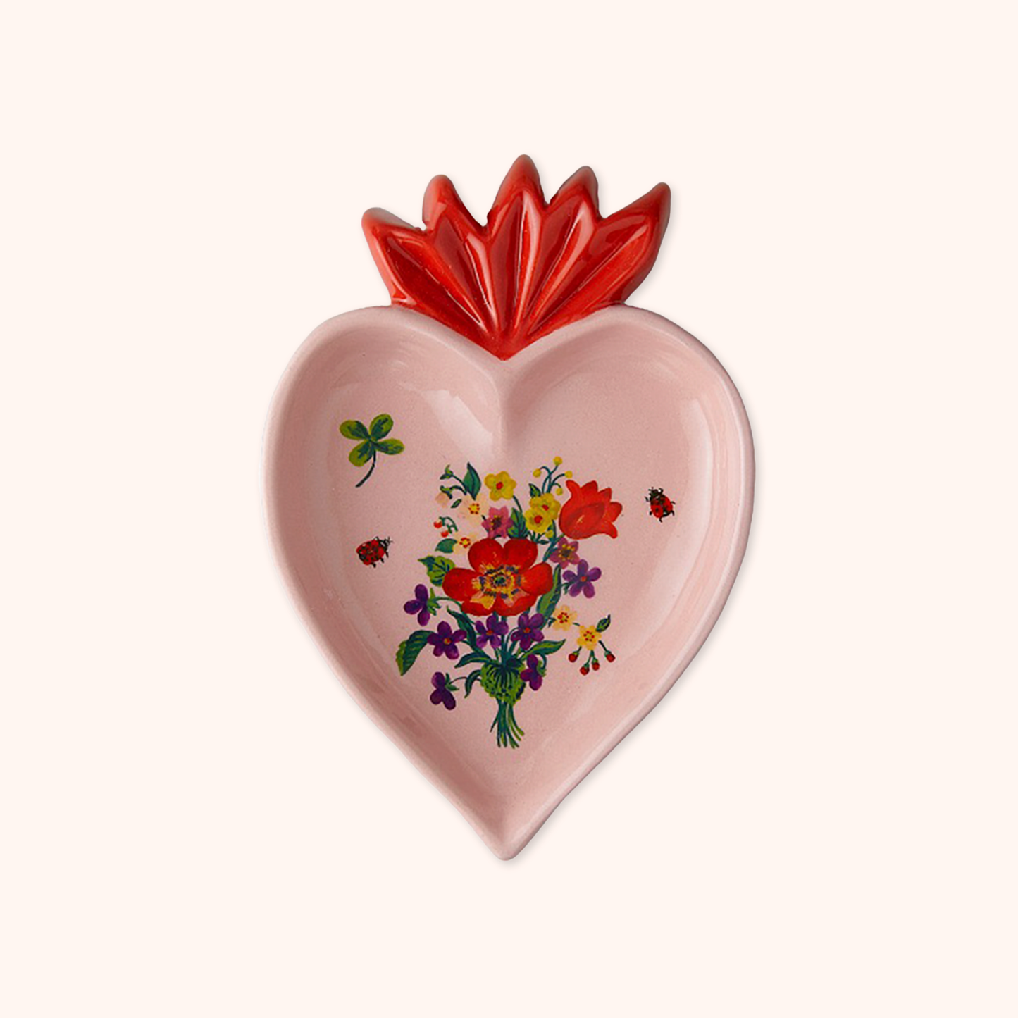 Svuotatasche Cuore Rosa