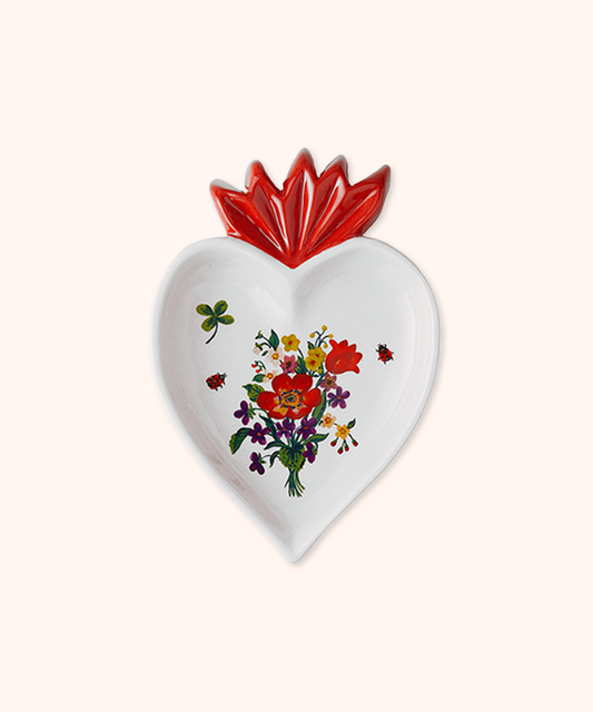 Svuotatasche Cuore Bianco