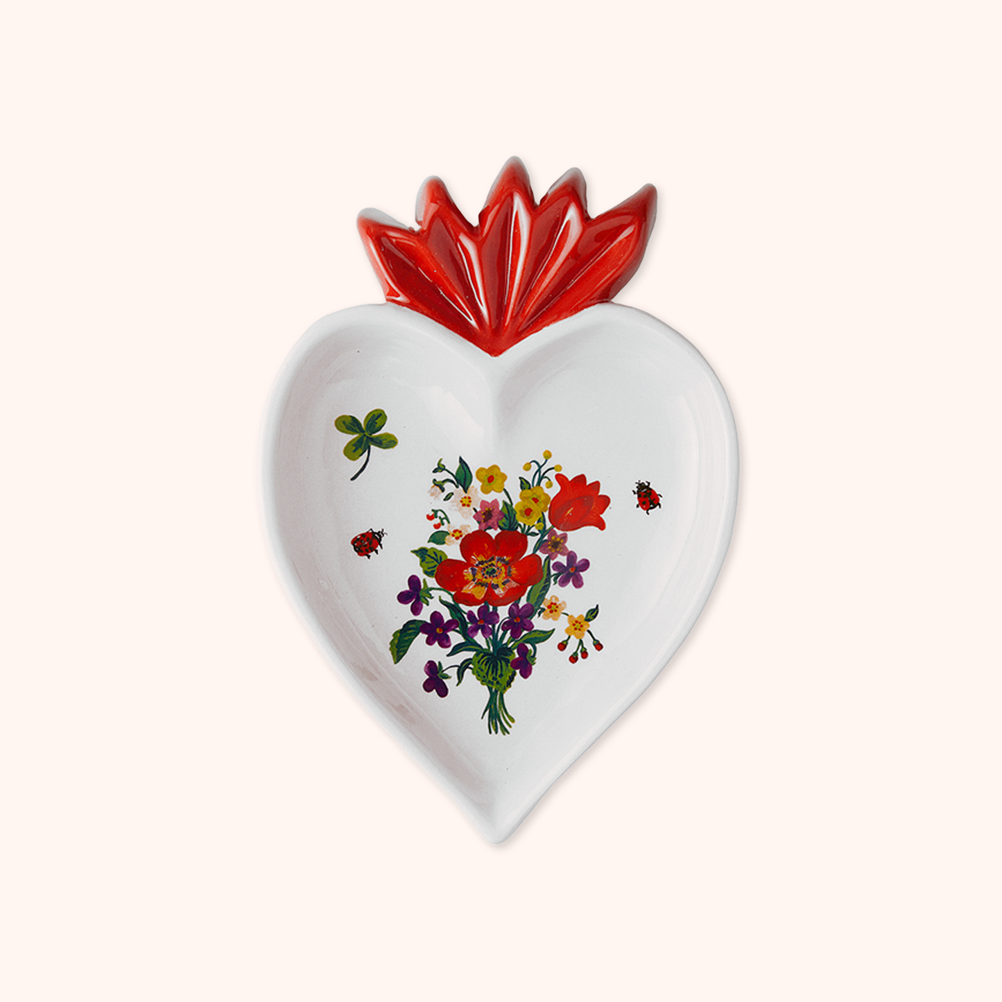 Svuotatasche Cuore Bianco