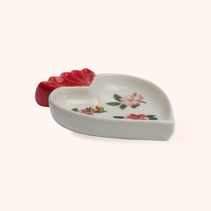 Svuotatasche Cuore Bianco