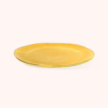 Gold Dinner Plate