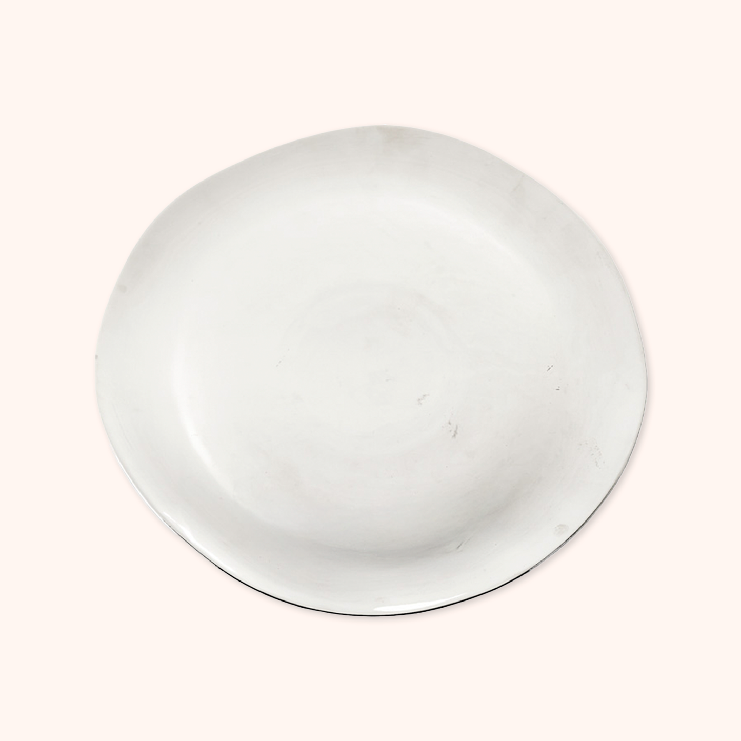 Silver Dinner Plate