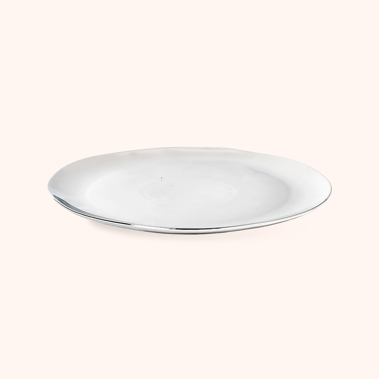 Silver Dinner Plate