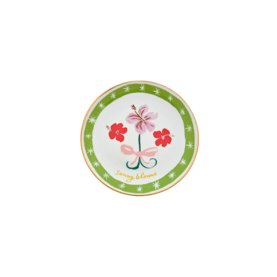 Piattino Fiore Fiocco