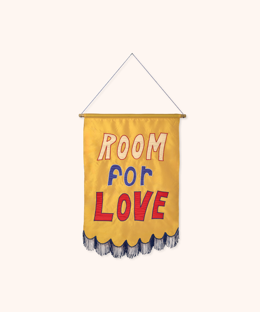 Embroidered Tapestry Love