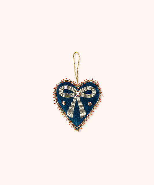 Decorazione Cuore Blu
