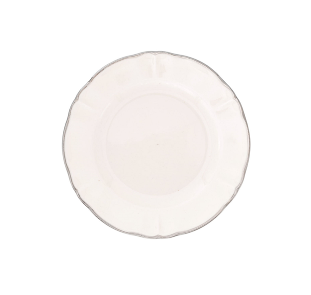 Ivory Fruit plate platinum rim