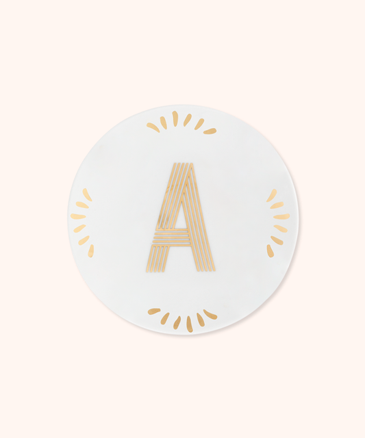 Little Plate Letter A
