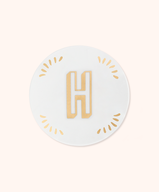 Little Plate Letter H