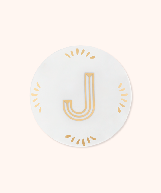 Little Plate Letter J