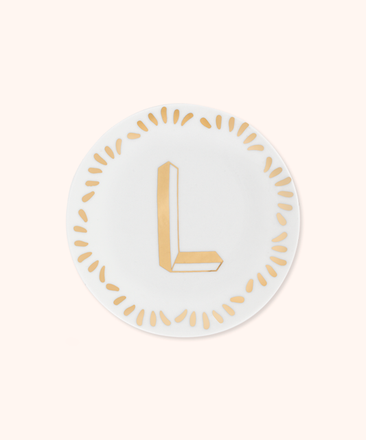 Little Plate Letter L