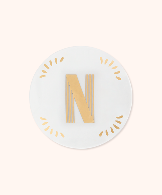 Little Plate Letter N