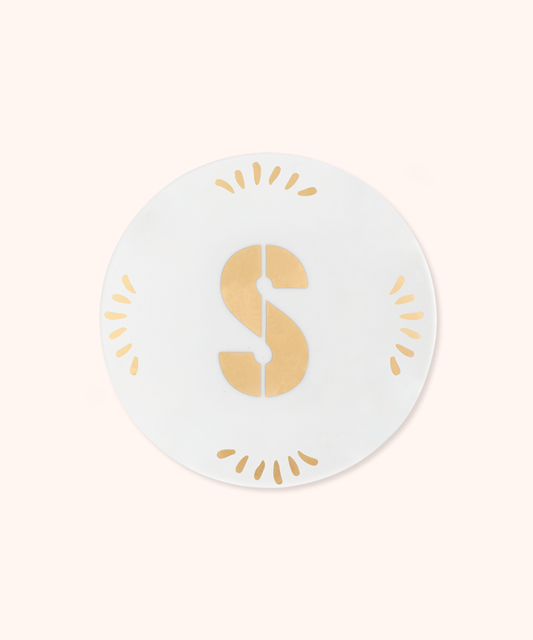 Little Plate Letter S